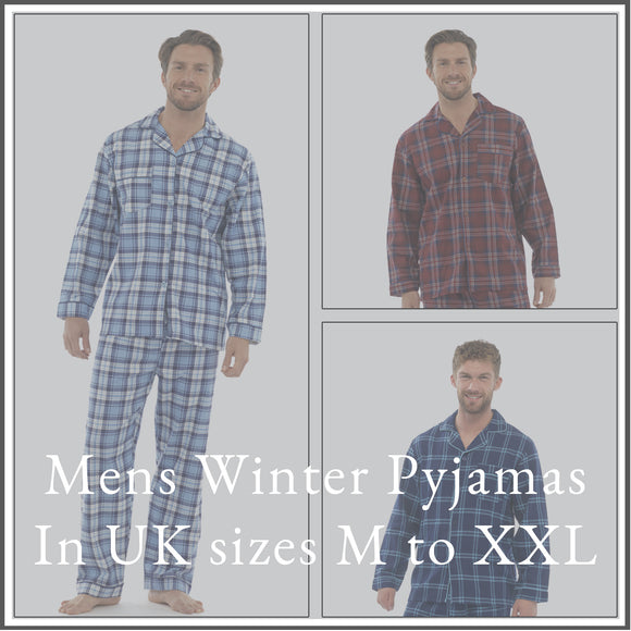 Mens Cotton Pyjamas PJs