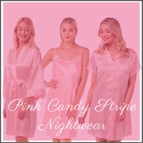 Pink Candy Stripe Sain Collection