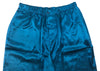 Sexy Satin Plain Teal Blue Pyjamas PJs Set Negligee Lingerie PLUS SIZE