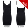 Sale Breast Control Dress Body Seamless Waist Cincher Shapewear Black