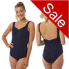 Sale Navy Blue Swimming Costume Bathing Swimsuit PLUS SIZE