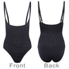 shapewear control leotard in black with adjustable straps with under breast control in UK sizes 10, 12