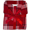 Red Check Plaid Tartan Flannelette Wincey PJs Pyjama Set 100% Cotton PLUS SIZE