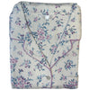 Lilac Ditsey Floral Print Flannelette Wincey PJs Pyjama Set 100% Cotton PLUS SIZE