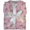 Pink Cheetah Animal Print Flannelette Wincey PJs Pyjama Set 100% Cotton PLUS SIZE