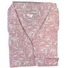 Pastel Pink Honeysuckel Floral Print Flannelette Wincey PJs Pyjama Set 100% Cotton PLUS SIZE