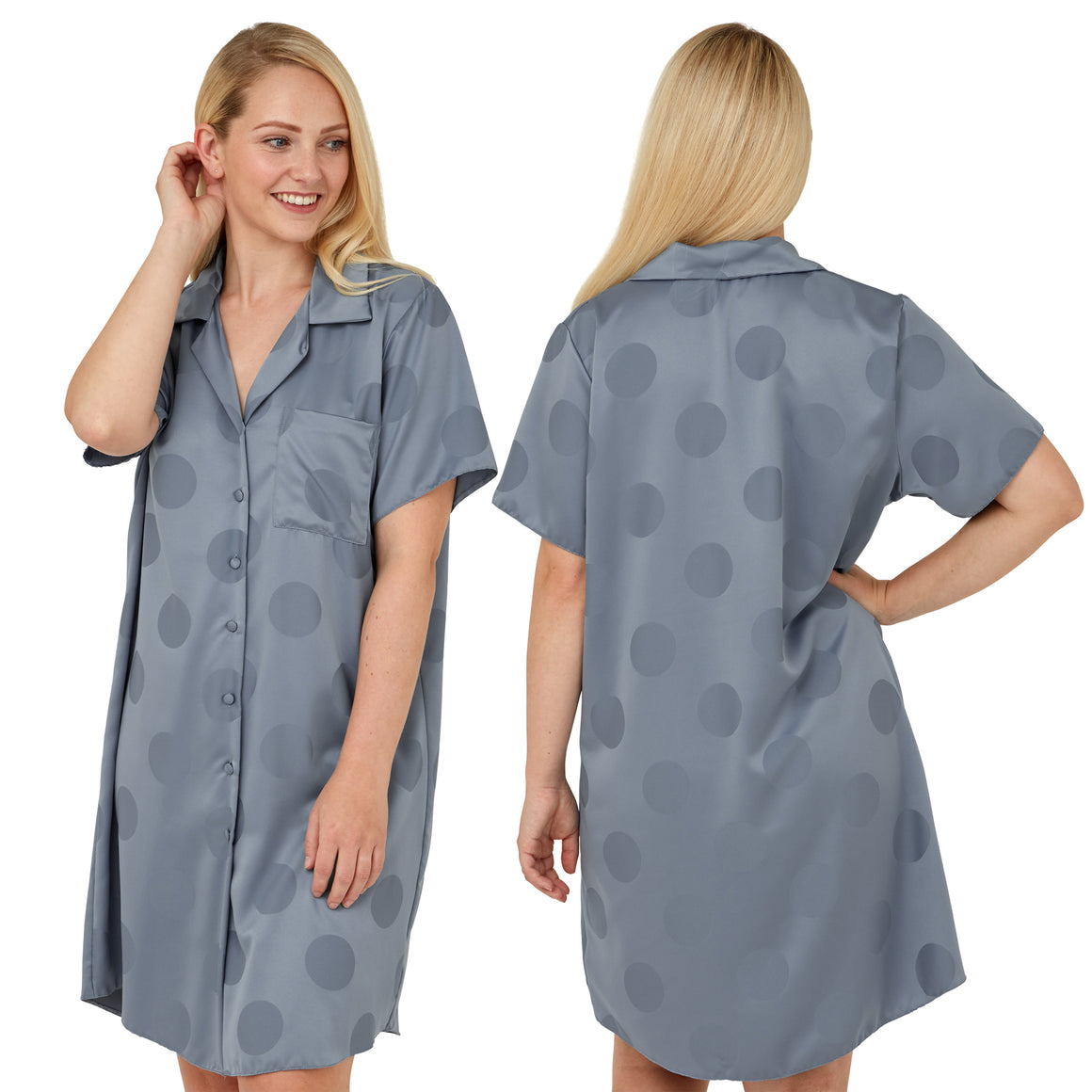 Satin Nightshirts in UK Plus Sizes 10 to 32! – Just For You Boutique®