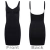 Breast Control Dress Body Seamless Waist Cincher Shapewear Black