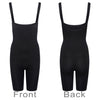 Control Full Body Shorts Suit Waist Cincher Seamless Body Shaper Black