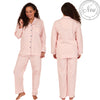 Pink Penguin Flannelette Wincey PJs Pyjama Set 100% Cotton